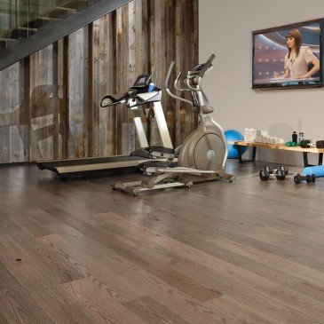 Brown Red Oak Hardwood flooring / Rock Cliff Mirage Imagine
