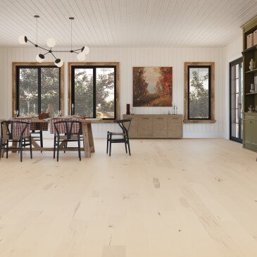 White Maple Hardwood flooring / Apple picking Mirage Autumn